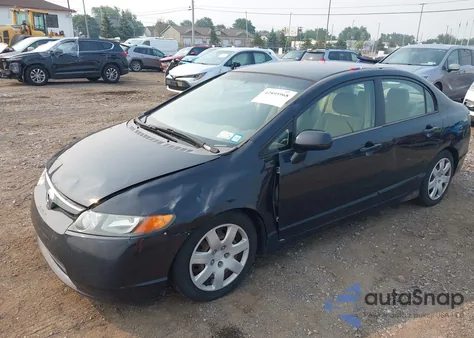 2006 Honda Civic Lx z USA, uszkodzony, nr VIN 2HGFA16566H506163